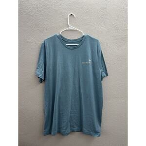 Unbranded Men’s T-Shirt Size Unknown Blue Rocky Mountain Graphic Short Sleeve